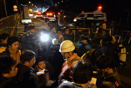 7 Missing in Japan Tunnel Collapse