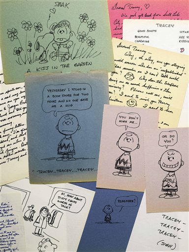 Up for Auction: Charles Schulz's Forbidden Love Letters