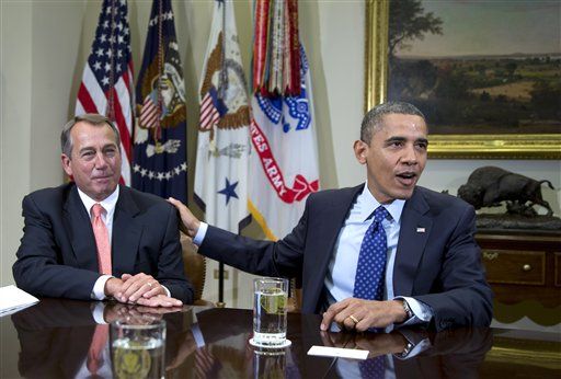 Obama, Boehner, Hold White House Face to Face