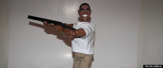 Obama Skeet-Shooting Doll Hits the 'Net
