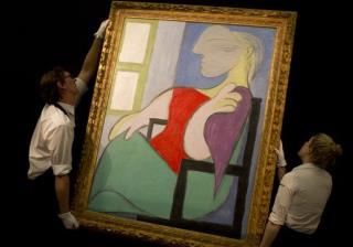 Picasso's Masterpieces Made With ... House Paint