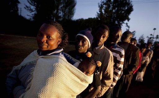 Gang Kills Police as Kenya Votes