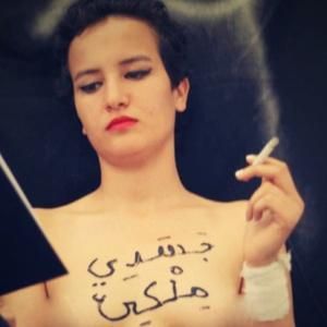 Topless Tunisian Activist Safe After Death Threats