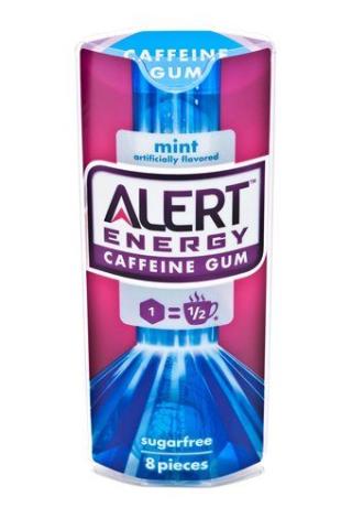Wrigley Yanks Caffeinated Gum