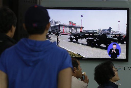North Korea Test-Fires Missiles Into Sea