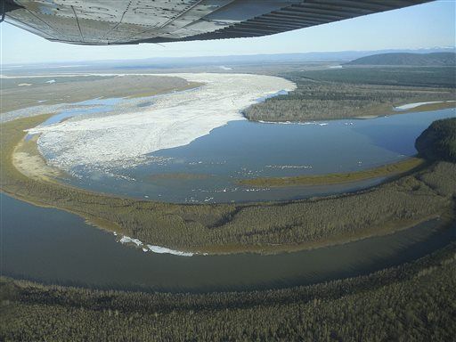 Alaska Town Submerged by 30-Mile 'Ice Jam'