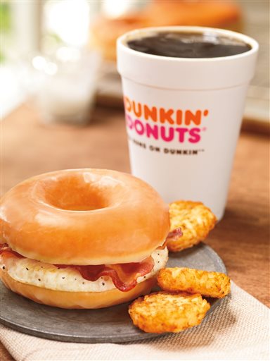 Dunkin' Donuts Really Doing This: Doughnut Sandwich