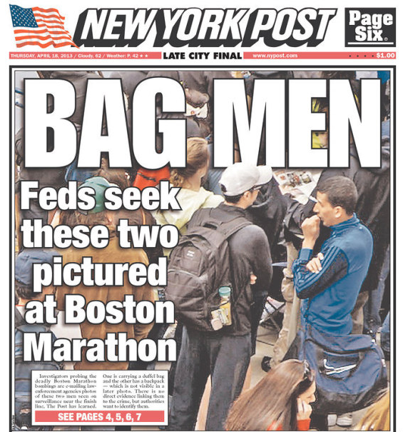 New York Post Sued by Its Bogus Bombing Suspects