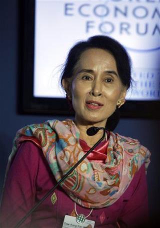 Suu Kyi: I Want to Be President in 2015