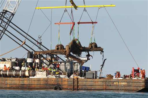 Nazi Bomber Plucked From Beneath English Channel