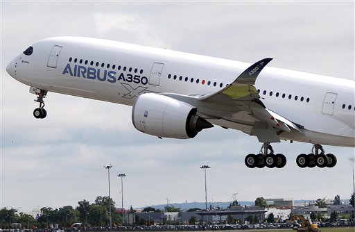 Look Out, Boeing: Airbus A350 Takes 1st Flight