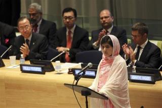 Malala Demands Education in UN Speech