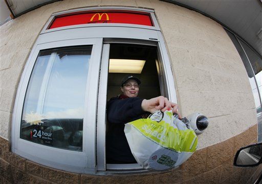 Woman Hits McDonald's Drive-Thru —on a Horse
