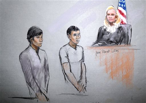 Tsarnaev's Buddies Deny Obstructing Justice