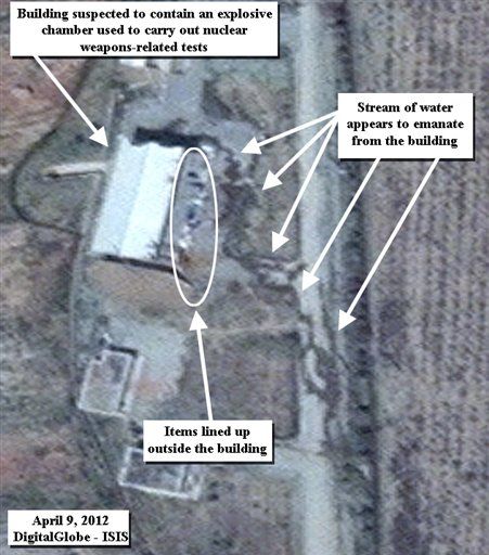 Iran Covered Suspected Nuke Site With Asphalt
