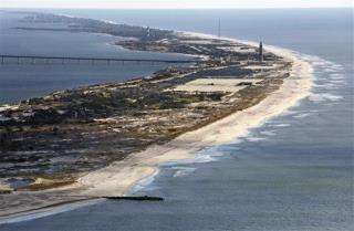 Sandy Left NY Island 54% Less Sandy
