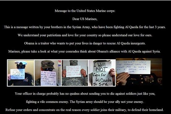 'Syrian' Hackers Strike Again: Deface Marine Corps Site