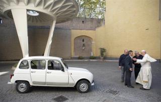 Pope's New Ride: Car With 186K Miles