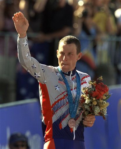 Lance Armstrong Returns Olympic Medal