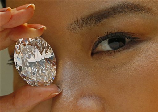 Egg-Size White Diamond Sells for $30.6M