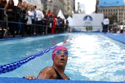 Nyad Begins 'Magical' 48-Hour Swim for Sandy