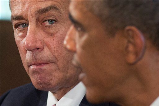 Obama Again Tells Boehner He Won't Negotiate