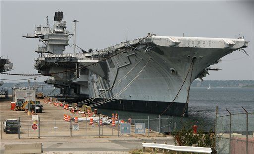 Historic Navy Carrier Sold for ... a Penny