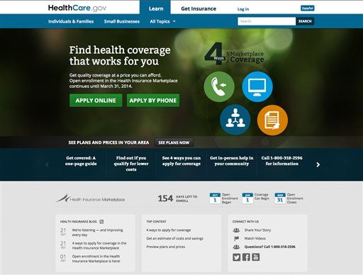 Only 6 People Enrolled on Health Site's First Day