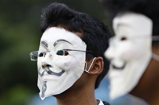 FBI: Anonymous Has Been Hacking Gov't Computers
