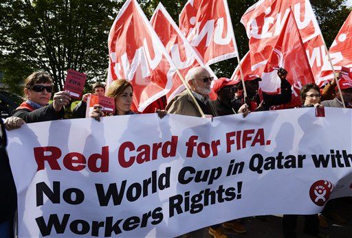 Amnesty: Forced Labor Building World Cup Venues