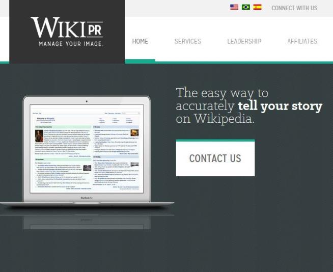 Wikipedia Accuses PR Firm of Slanting Entries