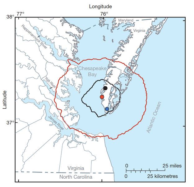 Ancient Ocean Found Under Chesapeake Bay