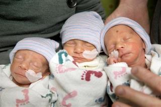 1 in 100M: Identical Triplets Born in California