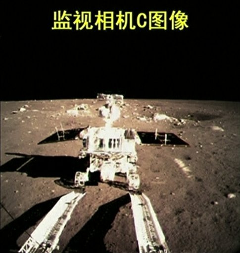 And It's Off: Beijing's Moon Rover Sets Out