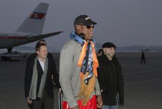 Rodman Back in N. Korea to 'Have Some Fun'