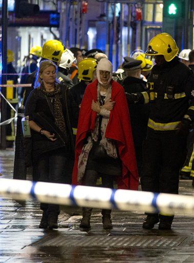 Theater Balcony Collapses in London