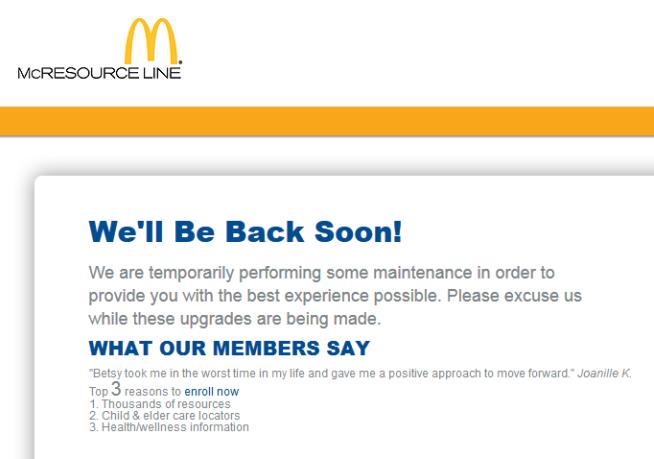 McDonald's Shutters Its Gaffe-Prone Website