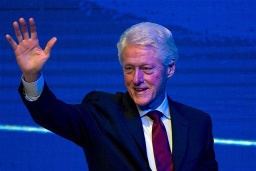 Swearing in De Blasio: Bill Clinton