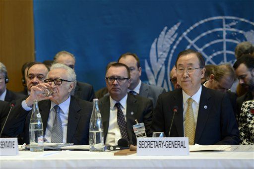 Syria Peace Talks Open—Unpleasantly