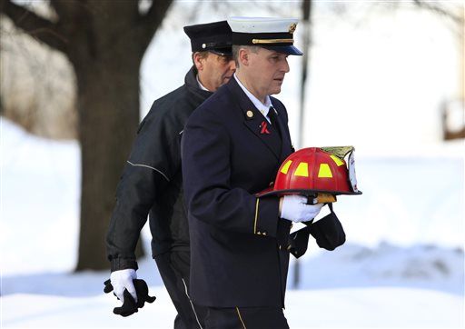 Young Hero Named Honorary Firefighter at Funeral