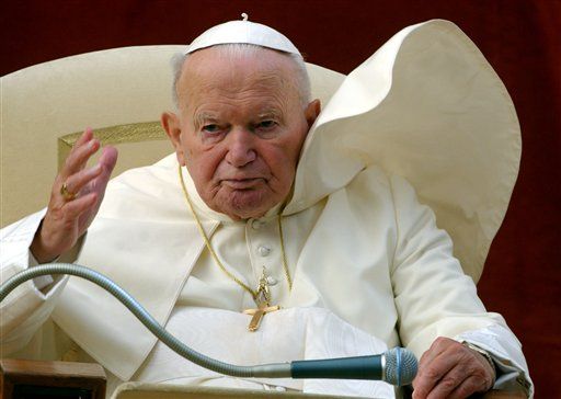 Cops Recover Cloth With Pope John Paul's Blood