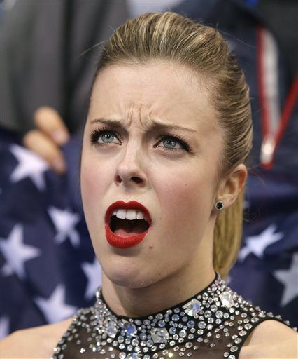 Ashley Wagner Is Unimpressed, Sochi's 1st Meme