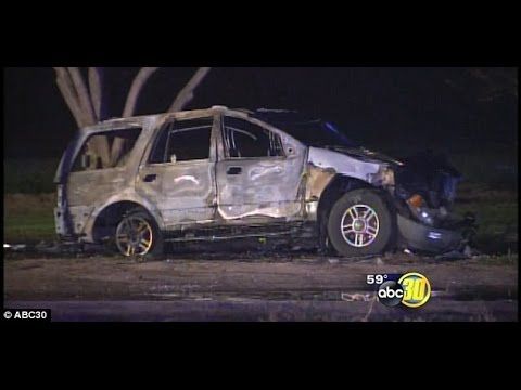Father Witnesses Family Killed in Fiery Calif. Crash