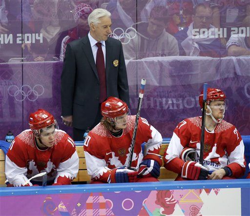 Russian Hockey Coach to Reporter: 'Eat Me Alive'