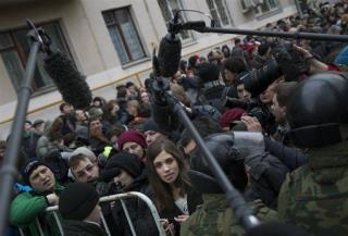 Pussy Riot Arrested Again in Moscow Protest