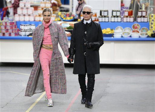 Chanel 'Supermarket' Looted After Paris Show