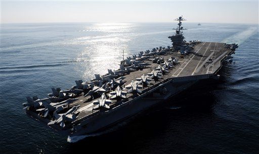 Iran Building Fake US Carrier ... to Blow Up?