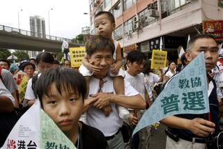 Thousands March for Democracy in Hong Kong