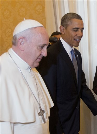 Obama to Francis: 'I'm a Great Admirer'