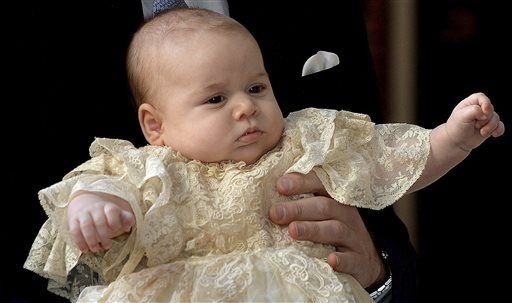 William, Kate Release New George Photo